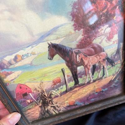 Vintage wall art
