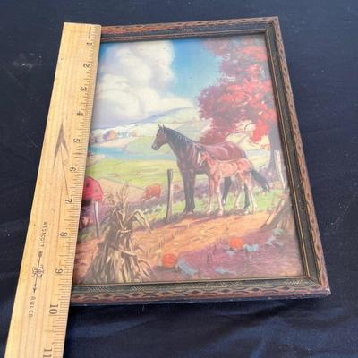 Vintage wall art