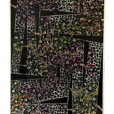 Mid-Century Framed Mosaic