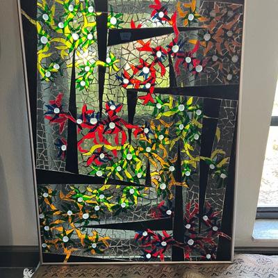 Mid-Century Framed Mosaic