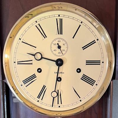 Ethan Allen Pendulum Wall Clock