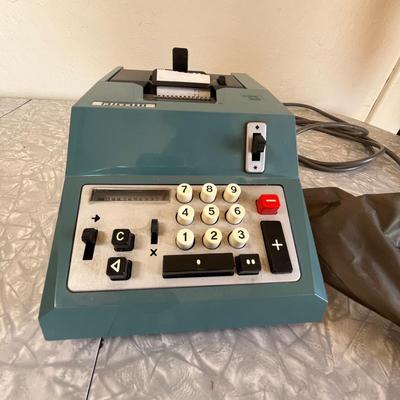 Olivetti electric adding machine