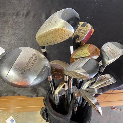 Golf Cubs with Bag