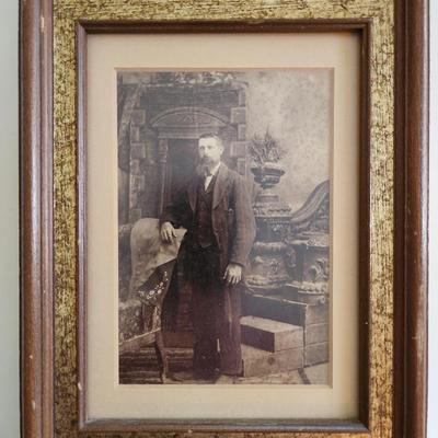 Framed Photo of Uncle Linus Hart