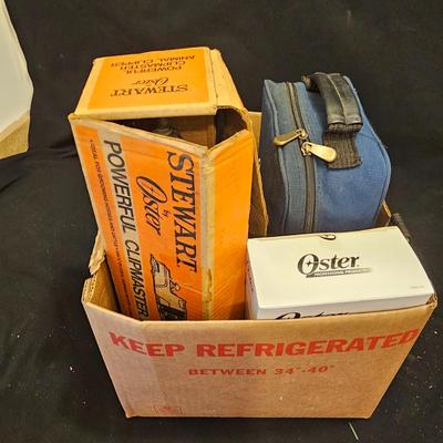 Assortment of Oster Animal Clippers (G-JS)