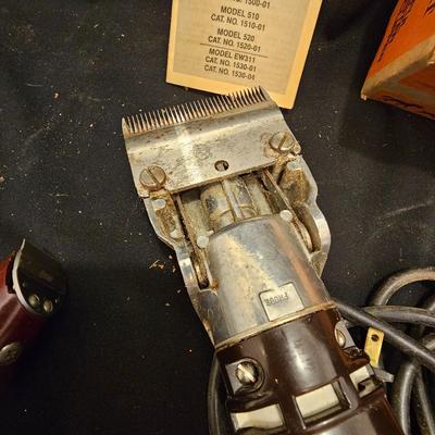 Assortment of Oster Animal Clippers (G-JS)