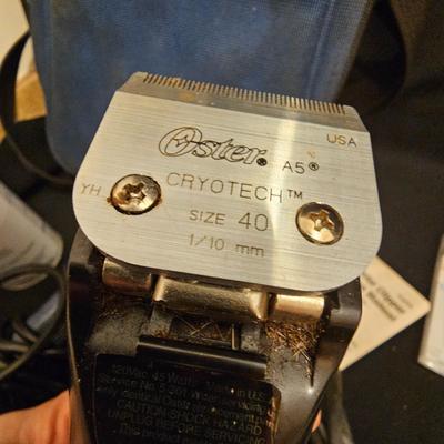 Assortment of Oster Animal Clippers (G-JS)
