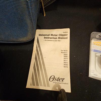 Assortment of Oster Animal Clippers (G-JS)
