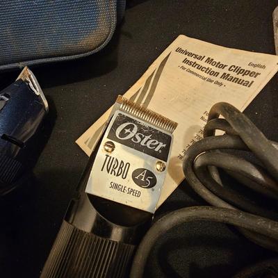 Assortment of Oster Animal Clippers (G-JS)