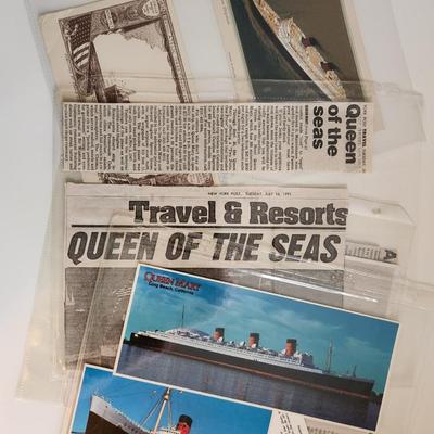 Collection of Queen of the Seas Ephemera