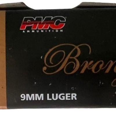PMC 9mm Luger Ammunition (NO SHIPPING)