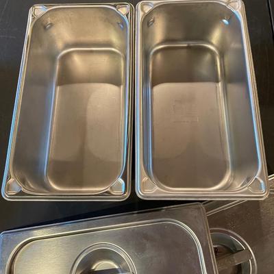 Stainless steel serving tray