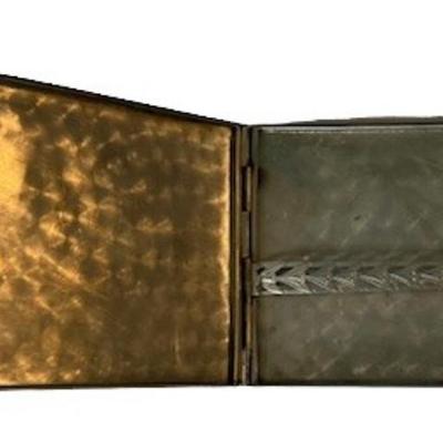 Vintage Marked Sterling Silver Cigarette Case [133.1g]