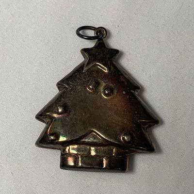 Christmas Pins, Pendants, & Clip Earrings incl. 925 & 14K (K-HS)