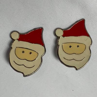 Christmas Pins, Pendants, & Clip Earrings incl. 925 & 14K (K-HS)