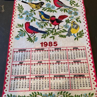 1985 calendar
