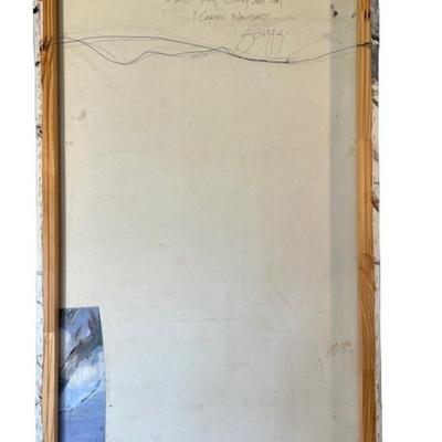 Signed Jenny Berry "Carne Navidad" on Canvas
