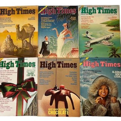 1975 High Times Magazine Issues 2-7