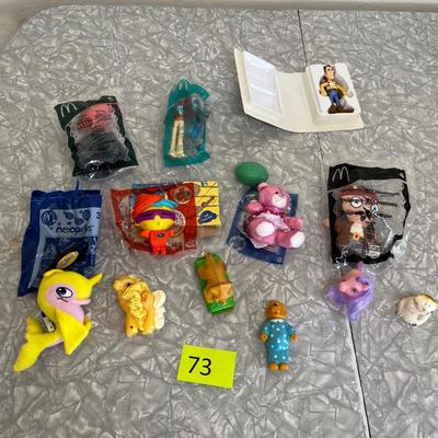 Assortment of Happy Meal toys