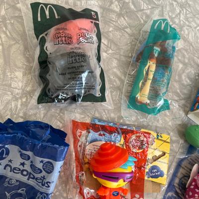 Assortment of Happy Meal toys