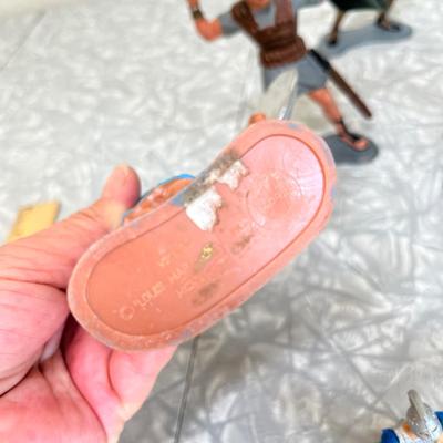 Plastic Medieval warriors