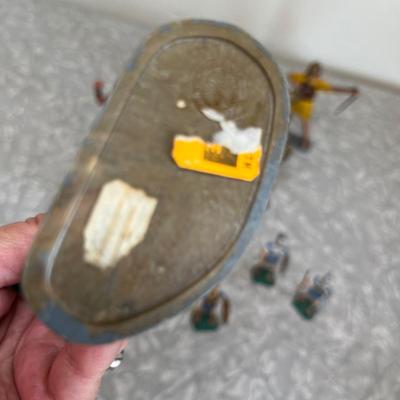 Plastic Medieval warriors