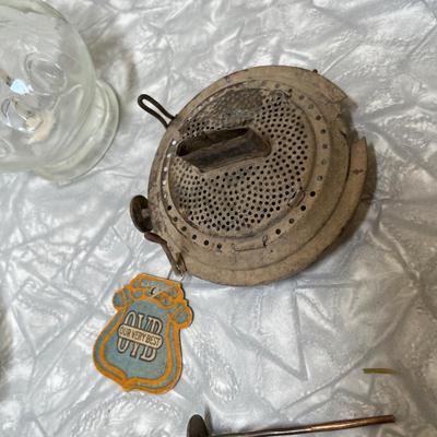 Lot of oil lamps