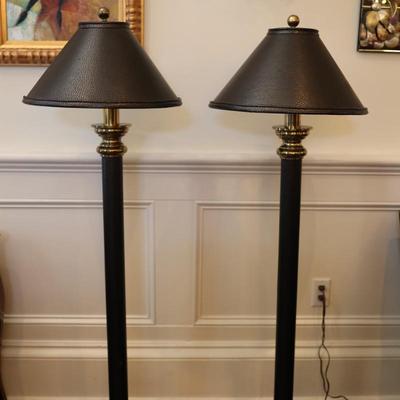 STIFFEL Pair of Vintage Floor Lamps (2)