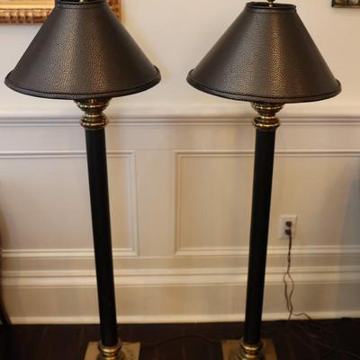 STIFFEL Pair of Vintage Floor Lamps (2)
