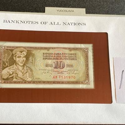 Yugoslav Bank Note