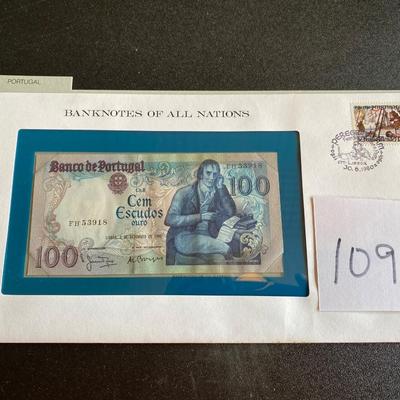 Portugal Banknote
