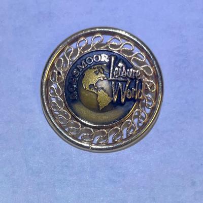 Vintage Rossmoor Leisure World Pin 1/20 12K GF Gold Filled Member Pin RARE