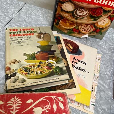 Vintage cook books