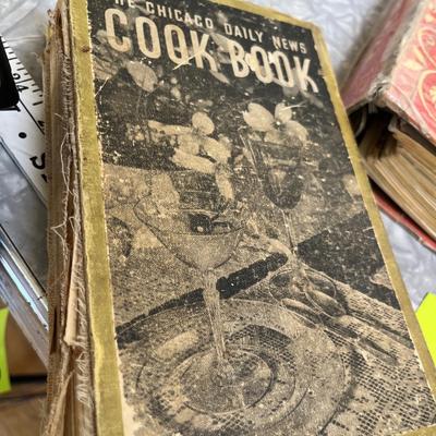Vintage cook books
