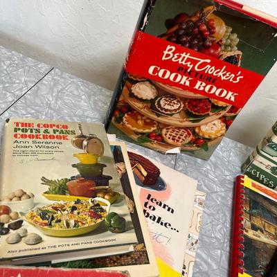 Vintage cook books