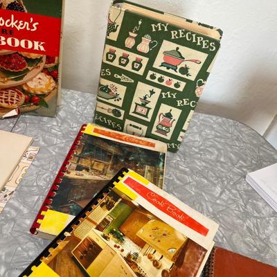 Vintage cook books