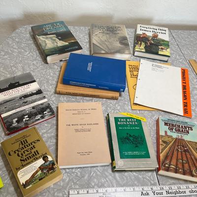 Assortment of books