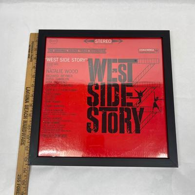 SEALED vintage vinyl West Side Story 1961 Album Soundtrack -Framed