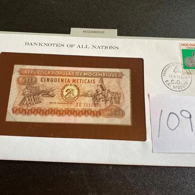 Mozambique Banknote