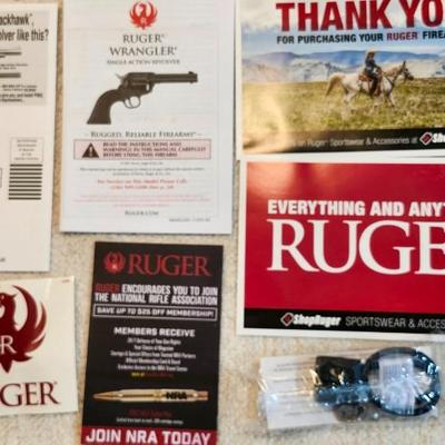 LOCAL PICK UP LOCAL Ruger 22LR Wrangler Single- Action Revolver With paperwork