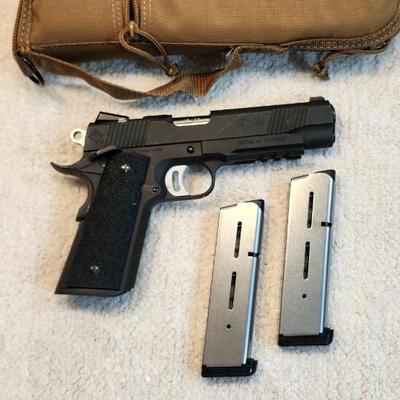 LOCAL PICK UP ONLY American Tactical Imports Firepower Xtreme: Thunderbolt 1911 45 cal with two magazine and case