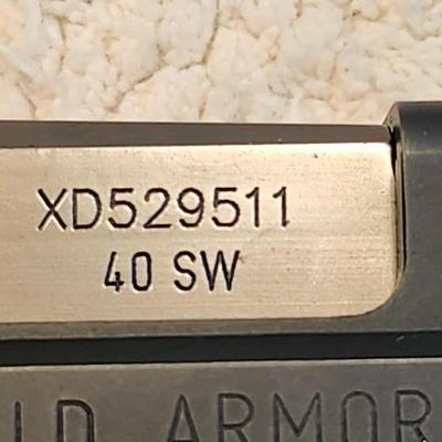 LOCAL PICK UP ONLY Springfield Armory XD- .40 SW caliber with case and two clips