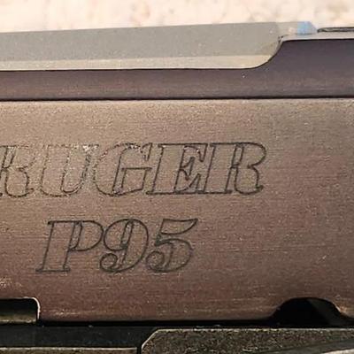LOCAL PICK UP ONLY Ruger P95 9mm x 19 Pistol W/ Original Box W/ 2 Magazines