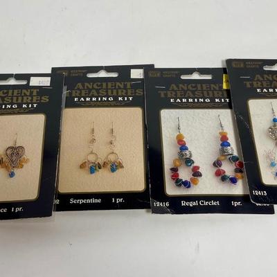 Lot of 6 Jewelry item Craft Kits in new condition