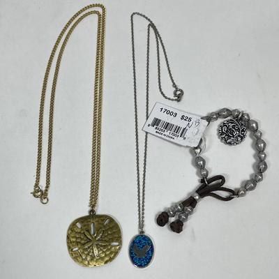 Jewelry Lot - 2 necklaces, bracelet