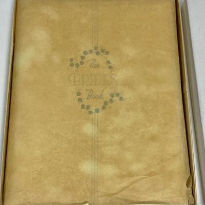 Vintage Bride’s Book,