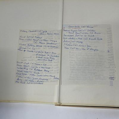 Vintage Bride’s Book,