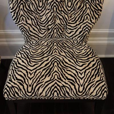 Southern Furniture Co. Tiger and Ebony Chairs (See Description)