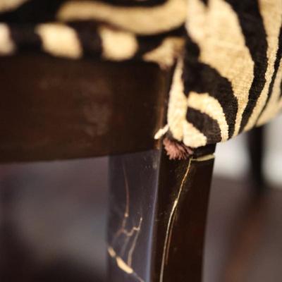 Southern Furniture Co. Tiger and Ebony Chairs (See Description)