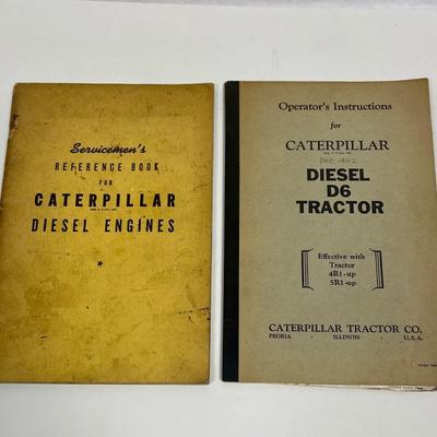 Vintage Caterpillar diesel engines manuals